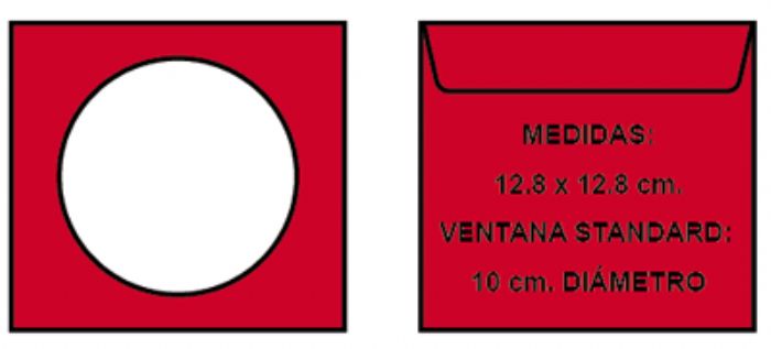 SOBRES PARA CD, DVD Y VCD